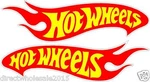 Lot Of (2) 14" Hot Wheels Car Stickers Decal Art Vinyl Wall. Fixed Price $14.99.