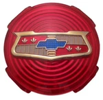 New Trim Parts Spinner Wheel Cover Emblem / For 1954-58 Chevy 150 210 Bel Air. Fixed Price $36.99.