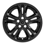 Coast To IWCIMP412BLKN 16" Gloss Black 5-DOUBLE Spoke Snap-on Skin 4PC. Fixed Price $115.99.