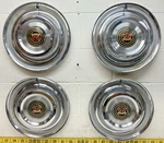 Used Oem Gm Set Of 4 Original 15" Hub Caps / Wheel Covers 1958 Buick (5331). Fixed Price $233.71.