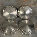 (4) Mopar Dog Dish Hub Caps 69-71 Plymouth Road Runner Cuda Gtx Valiant Duster. Fixed Price $150.00.