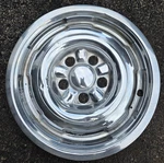 Single Used Mercury Cyclone (64-67) 14" Rear Wheel Hubcap, C4GY-1130-D, #604. Fixed Price $100.00.