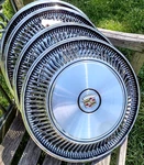 1967-1978 Cadillac Eldorado *set Of 4* Wheel Covers Hubcaps Very Good Cond !. Fixed Price $543.96.