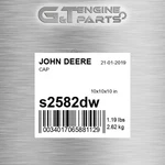 S2582DW Cap Fits John Deere (surplus Open Box). Fixed Price $118.49.