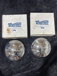 Pair (2) 1940 1941 Ford Pickup Truck V8 Stainless Hubcaps Standard Car. Fixed Price $77.00.