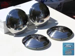 1934 Ford Licensed Passenger Car Pickup Truck Stainless Steel Hub Caps V8 Script. Fixed Price $157.58.