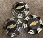 3 Chevy 46282 Oem Wheel Center Rim Chrome Hub Caps. Fixed Price $56.99.