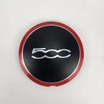 2012 - 2017 Fiat 500 Black/red Oem Center Hub Cap 68078419AC. Fixed Price $24.95.