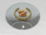 New Cadillac Gold Wreath Crest Wheel Rim Chrome Center Cap 991-0625 Or 89-9190. Fixed Price $39.99.