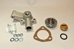 New Thermostat Kit Housing, Filler Plug, Seal, Hardware, 180 T-stat Mgb 1977-80. Fixed Price $51.96.