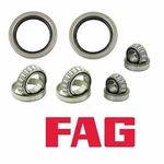 For Porsche Front Wheel Bearing Kit Fag Inner Outter Seals 356 911 914 930 944. Fixed Price $54.95.
