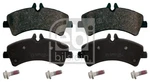 Rear Axle Febi Bilstein 16709 Brake Pad Set, Disc For Dodge, Mercedes. Fixed Price $50.79.