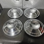 Nice Set Of 4 68-70 Chevy Dog Dish Hub Caps 10.5 Camaro Chevelle Nova. Fixed Price $299.97.