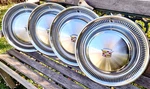 Set Of 4 - Cadillac Fleetwood Deville Wheel Covers Hubcaps *excellent Condition*. Fixed Price $407.96.