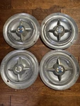 Dodge Lancer Spinner Hub Caps 15" Set Of 4 Wheel Covers 1955 1956 Mopar. Fixed Price $189.99.