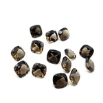 Natural Smoky Quartz Cushion Cut Loose Stone 9 Mm 40 Ct 14 Pcs. Fixed Price $14.39.