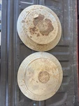 Two Different 1948-1953 Hudson Hornet Wasp Jet Liner Hubcap Wheel Cover Rim. Fixed Price $28.77.