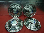 Used 63 Ford Galaxie 14" Wheelcovers #C3AZ-1130-B. Fixed Price $74.99.