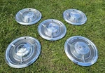 Set Of 1958 Chevy 14" Hubcaps Wheel Covers Impala Bel Air Biscayne Yeoman. Fixed Price $139.00.