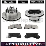 Front Brake Pads Set Rotor And Hub Assembly Fits 1986 Ford E-250 Econoline. Fixed Price $389.23.