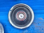 One Factory Original 1968 Mercury Marquis 15 Inch Deluxe Hubcap C8MY1130C. Fixed Price $17.50.