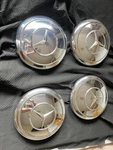 Mercedes W111 W120 W121 180 190 Sl Wheel Dog Dish Set 4. Fixed Price $450.00.