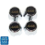 68-87 Super Stock Iii Wheel Chrome Caps Snap On W/ 442 Emblem Gm 22528777. Fixed Price $229.99.