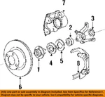 Chrysler Oem 84-90 Charger Front Suspension Brake Components-bearing 4397499. Fixed Price $65.40.