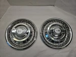 1962 63 Chevrolet 14" Chrome Wire Spoke Wheel Cover Spinner Hubcap Impala Gm. Fixed Price $109.95.