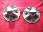 Vintage 1960'S Nos Superior Mag Wheel Aluminum Hub Covers Gto 442 Gs Camaro Pair. Fixed Price $199.99.