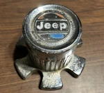 #c (1) 1968-1984 Jeep Wagoneer Cherokee Center Hub Cap Cover 5352792. Fixed Price $49.95.