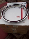 Nos New Gm Chevy Chevrolet 14" Polished Stainless Steel Rally Wheel Trim Rings. Fixed Price $395.00.