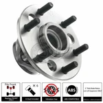 FRONT(QTY.1) New Hub For 1988-1991 Chevrolet K1500 4WD-MODEL W/ Ld Suspension. Fixed Price $95.25.