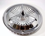 (set Of 4) 16" Polara Hubcaps 3 Bar Chrome Bullet Spinner Jet Wheel Covers. Fixed Price $274.99.