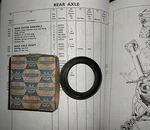 Nos Stanpart Rear Axle Hub Oil Seal 109543. Triumph TR2 TR3 -----. Fixed Price $8.99.