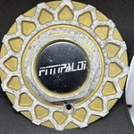 Fittipaldi Aluminum Custom Honeycomb Mesh Wheel Center Cap Hub 6 5/8" M414. Fixed Price $40.00.