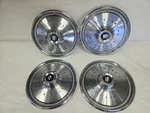 Set Of 1970-72 Buick Skylark Special 14INCH Stainless Steel Hub Caps Oem Gm. Fixed Price $125.00.