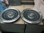 Wheel Cover Pair 14" Hubcap Chevy Malibu Honeycomb 1978-83 Original Used. Fixed Price $41.90.