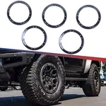 5X Black Bead Lock Wheel Trim Kit 2021-2025 Ford Bronco Beauty Rings. Fixed Price $329.00.