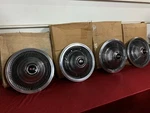 Nos 1970-72 Chevrolet Nova / Chevelle Camaro Turbine Hubcaps Gm 3972260 14". Fixed Price $1000.00.