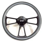 1967 - 1968 Chevelle Carbon Fiber Steering Wheel Black Billet Chevy Ss Horn Kit. Fixed Price $222.06.