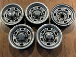 Qty (5) 75/76 Chevy Gm Nova Wheel Rims 14X6 Inch 4.75 Lug Pattern Ub Code. Fixed Price $193.77.