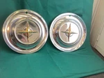 Rare Vintage Set Of 2 1954 Chrysler 15 Hubcaps New Yorker Good Condition Nice!!. Fixed Price $615.00.