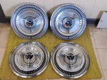 1965 Ford Thunderbird Spinner Hub Caps 15" Set Of 4 Wheel Covers T-bird. Fixed Price $499.95.