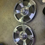 66-67 Chevrolet Corvette Wheelcovers Set Of 2 1966 1967. Fixed Price $93.63.