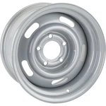 Speedway Motors Gm Chevy Steel Silver 15X7 Rally Wheel, On 5", 4.25" Backspace. Fixed Price $95.99.