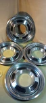 Plymouth Barracuda 13" / 14" Hub Caps Wheel Covers 1965 -66 Part No. 2460576. Fixed Price $30.98.
