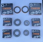 Usa Timken 64-72 Chevelle Camino Front Wheel Bearings Seals Kit New. Fixed Price $74.99.