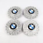 Set Of Genuine Bmw E34 E24 E32 Style 5 Hub Caps Wheel Center 36131179828. Fixed Price $69.99.