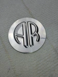 American Racing Ar Vintage Wheel Center 2 3/4" Logo CAP-899943 Polished.. Fixed Price $10.00.